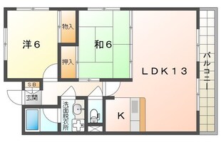 プリーマ北新の物件間取画像